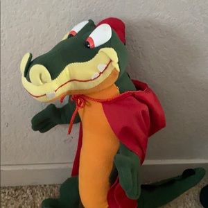 Vintage Disneyland Plush Fantasia Ben Ali Gator